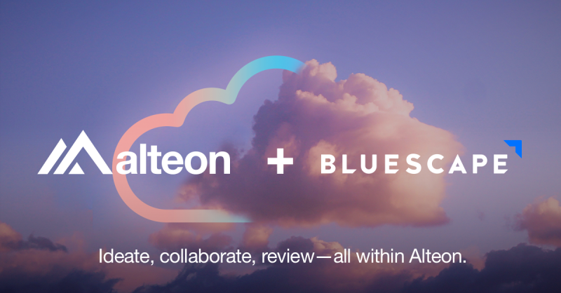 Alteon partners with Bluescape to bring enterprise-grade production tools to independent creators